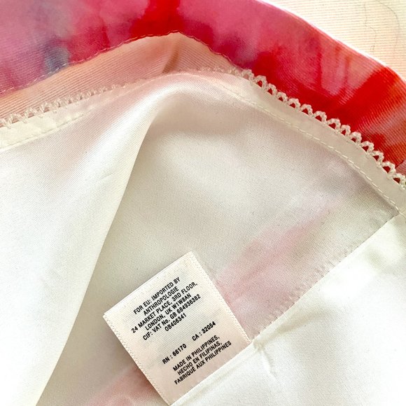 Anthropologie Claire Desjardins Watercolour Painter's Palette Skirt Size 6 - Picture 6 of 7